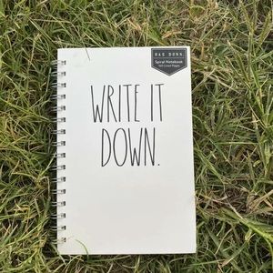 Rae Dunn notebook
